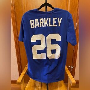 New York Giants Saquon Barkley NFL Nike Shirt